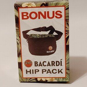 ATTRACTIVE BACARDI RUM Fanny Pack Brand New in Package LIVE PASSIONATELY TROPIC